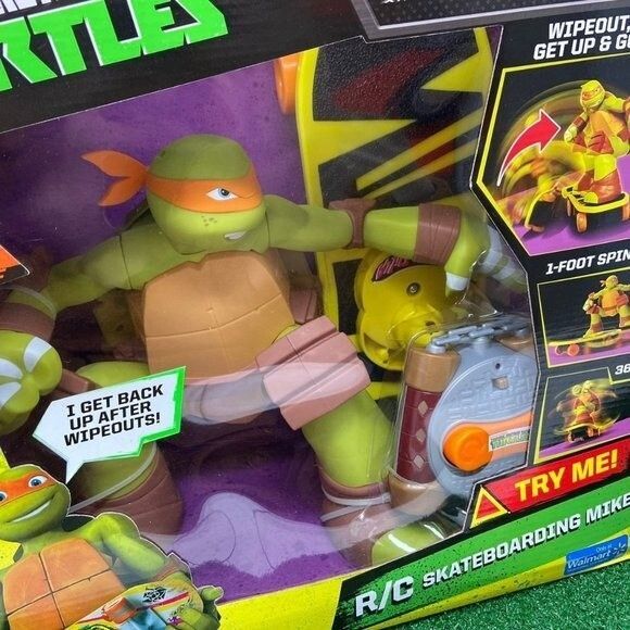 Teenage Mutant Ninja Turtle Michelangelo remote control skateboard - Picture 3 of 3